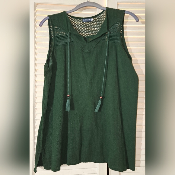 Earthbound Trading green top size XL - Picture 1 of 5